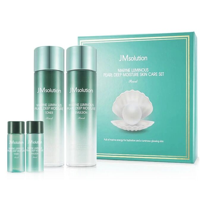 фото Набор с экстрактом жемчуга jmsolution marine luminous pearl deep moisture skin care set jm solution