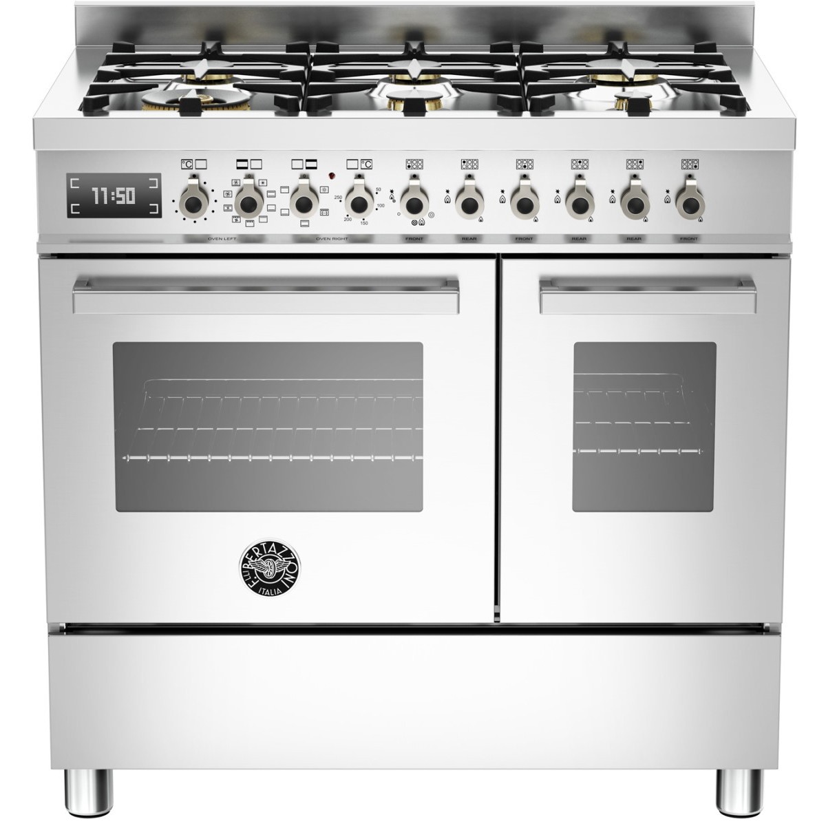 фото Комбинированная плита bertazzoni pro906mfedxt