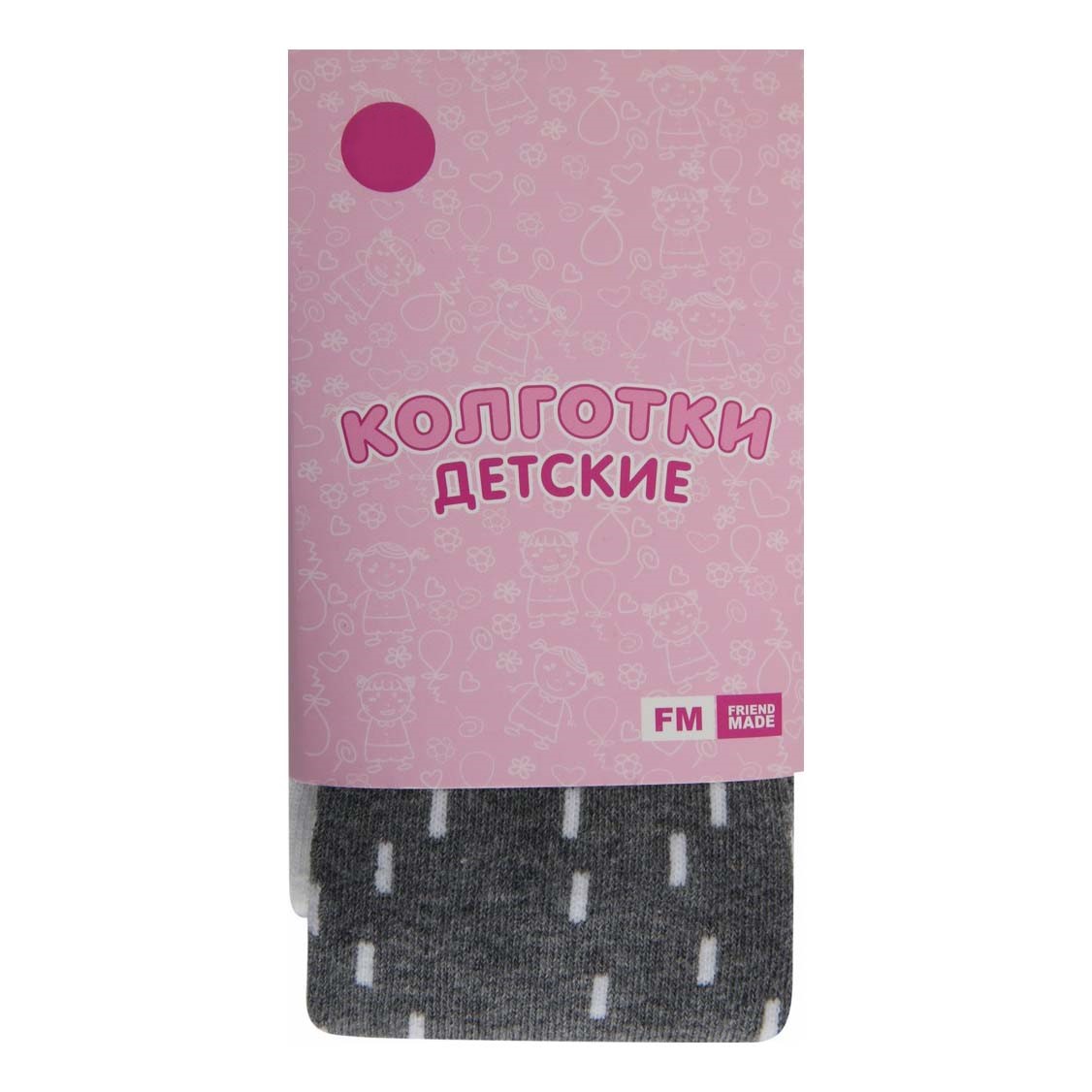 

Колготки детские FM friend made AW16GTights-003 хлопок р 98 в ассортименте