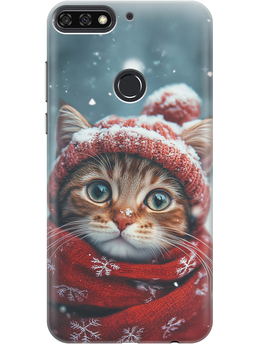 

Силиконовый чехол на Honor 7C / 7A Pro / Huawei Y6 Prime (2018) с принтом 847229, Прозрачный;белый;желтый;красный;синий, 717873012