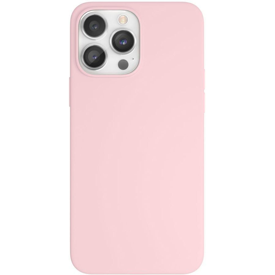 

Чехол для смартфона vlp Silicone case with MagSafe для iPhone 14 Pro, светло-розовый