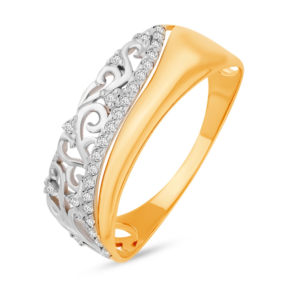 

Кольцо из золота р. , 585Gold 301011584, фианит, 301011584