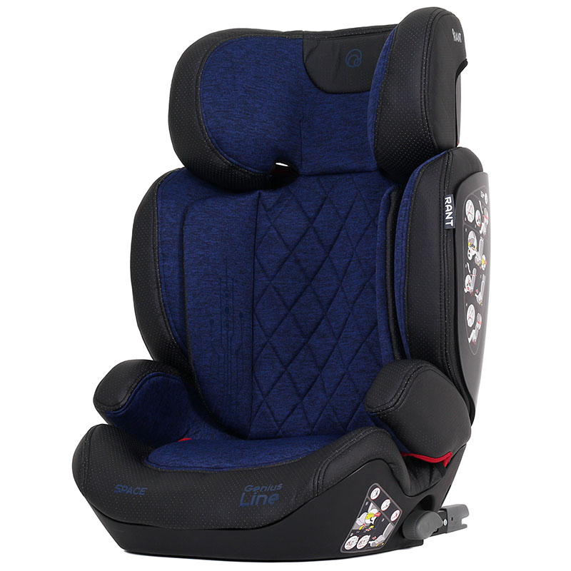 фото Автокресло rant space isofix genius цв.синий гр.2/3