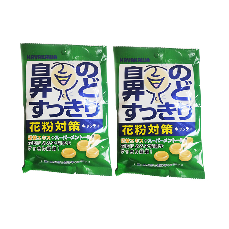

Японские леденцы со вкусом ментола Hayakawa (2 шт. 90 г)