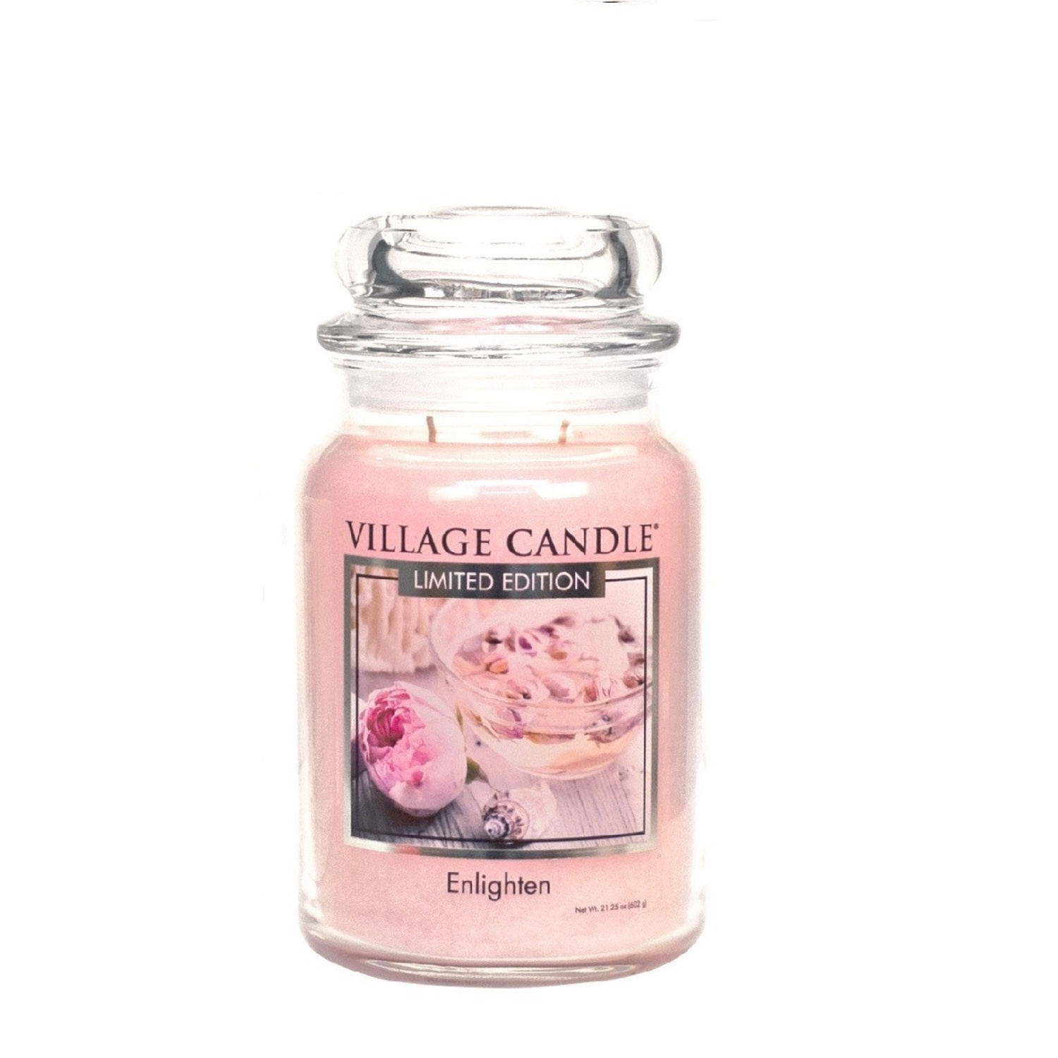 фото Ароматическая свеча village candle "enlighten", большая