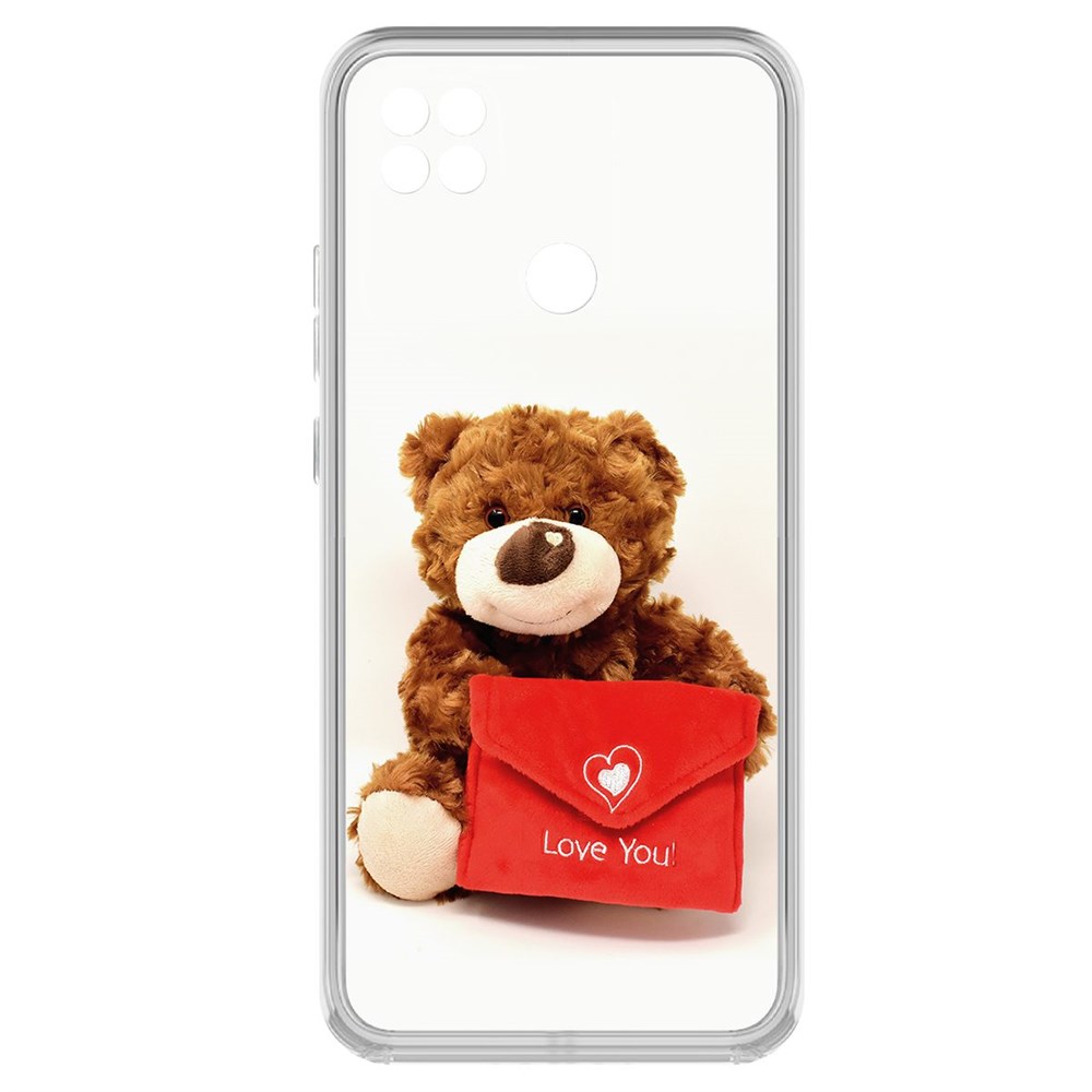 Чехол-накладка Медвежонок тебя любит для Xiaomi Redmi 10A