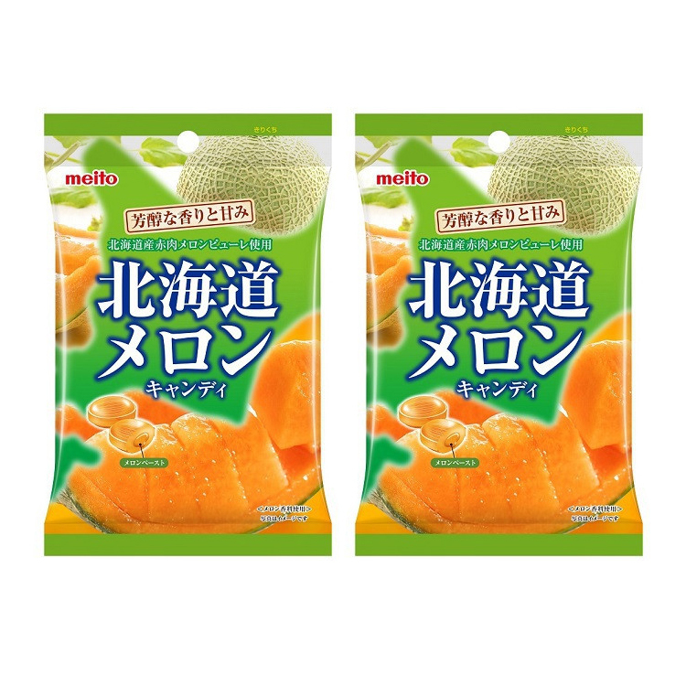 

Карамель Meito с дынной начинкой (2 шт. по 70 г)