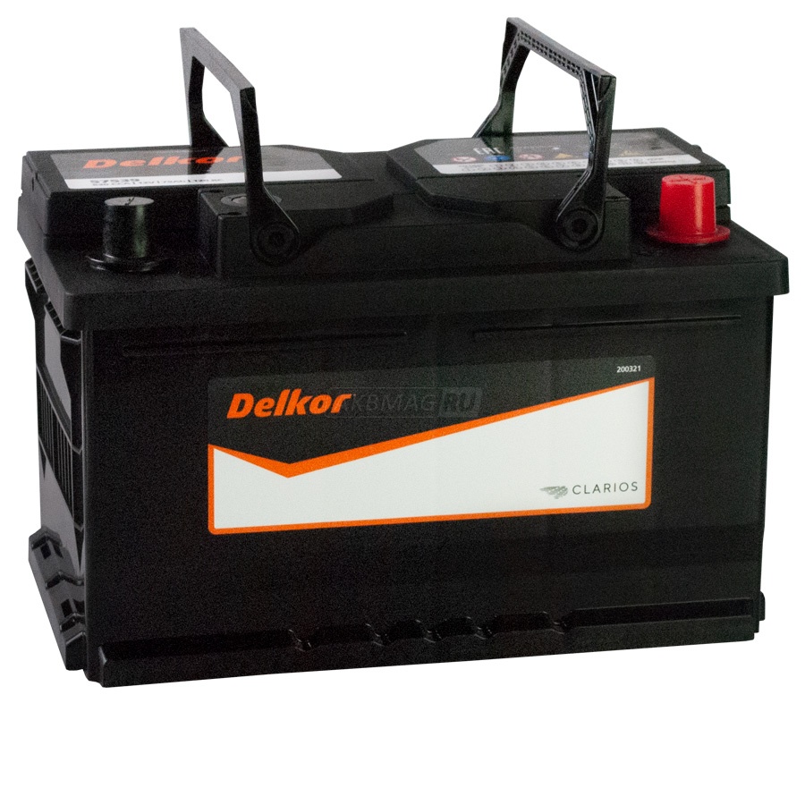 

Аккумулятор DELKOR 75SR+