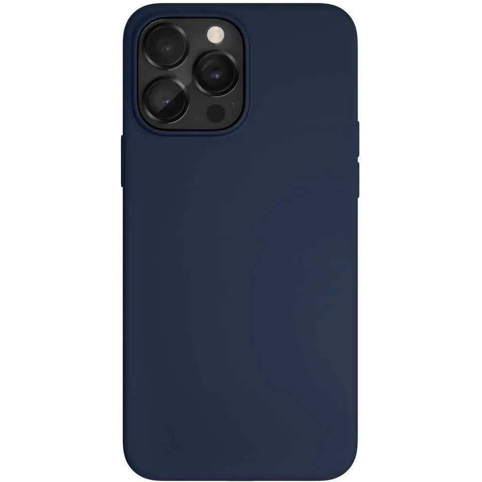 

Чехол для смартфона vlp Silicone case with MagSafe для iPhone 14 Pro, темно-синий