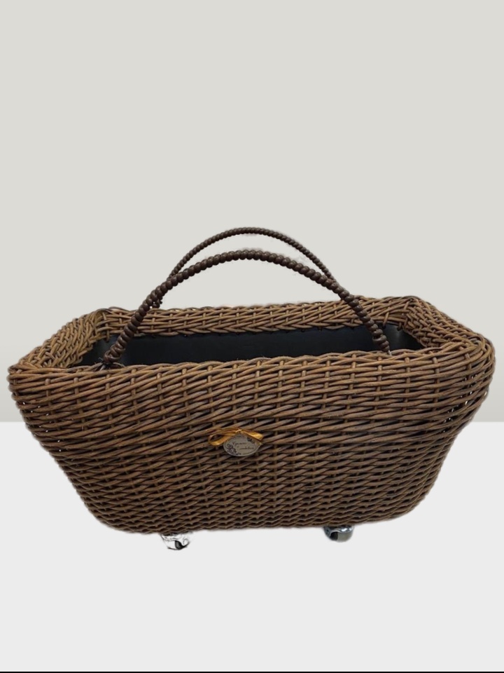 

Цветочное кашпо Волшебство ROTANGa Дровница 00003 12 л 1 шт. темное дерево, Коричневый, Дровница