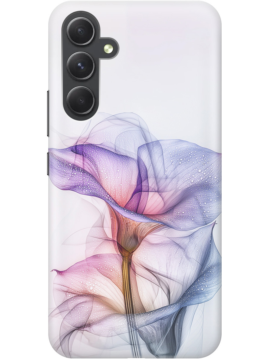 

Силиконовый чехол на Samsung Galaxy A54 5G с принтом "Прозрачные калы", Прозрачный;белый;серый;фиолетовый, 769297621