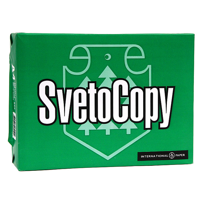 Бумага офисная Svetocopy Светокопи A4 А4 500л 810₽