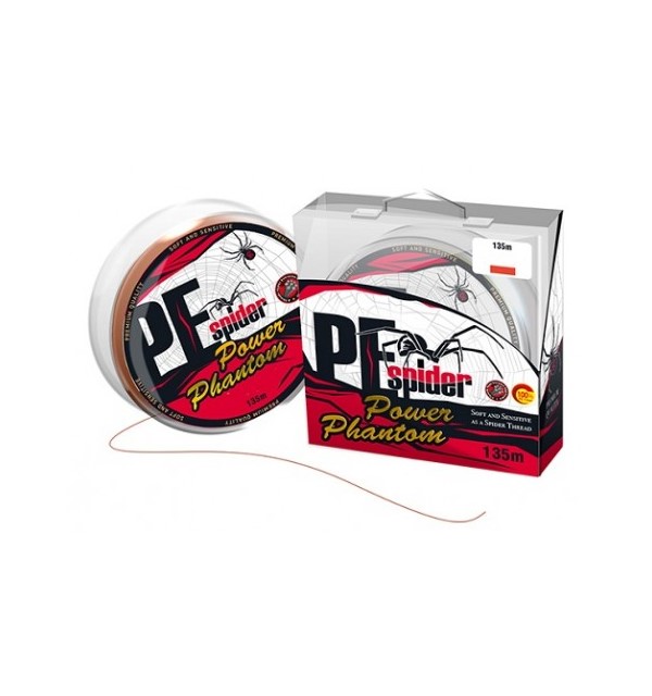 

Шнур Power Phantom 8x PE Spider 135 m / темно-серый (0.11 mm / 9.1 kg)
