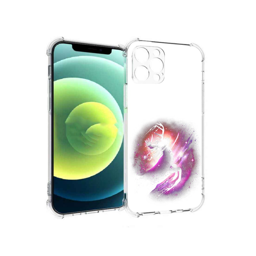 

Чехол MyPads Tocco для Apple iPhone 12 Pro звездный олень (PT157529.613.354), Прозрачный, Tocco