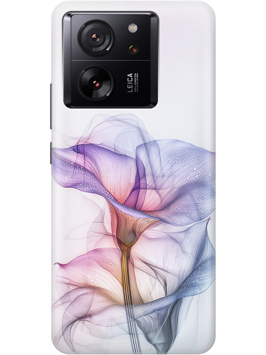 

Силиконовый чехол на Xiaomi 13T / 13T Pro с принтом "Прозрачные калы", Прозрачный;белый;серый;фиолетовый, 776584821