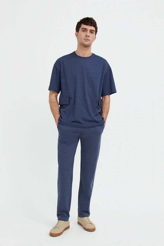

Спортивные брюки мужские Finn Flare B21-22018M синие 2XL, B21-22018M