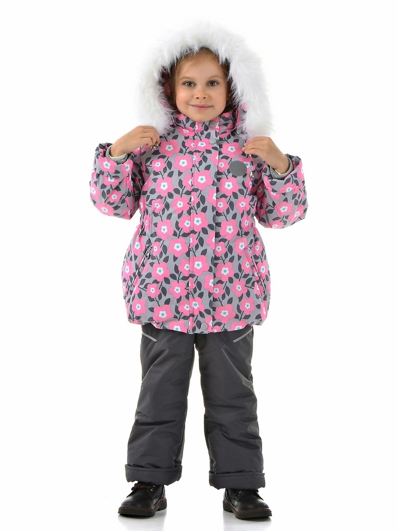 Комплект верхней одежды детский Rusland 35-21, розовый, 86