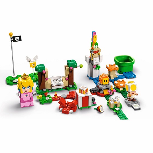 Конструктор LEGO Super Mario Приключения вместе с Пич 71403 блок розжига sho me super slim 9 16v