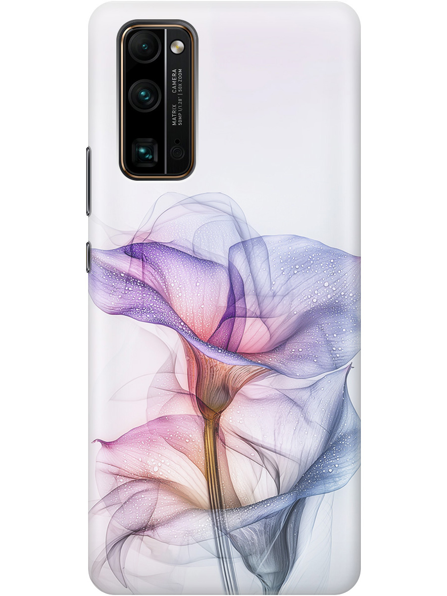 

Силиконовый чехол на Honor 30 Pro+ с принтом "Прозрачные калы", Прозрачный;белый;серый;фиолетовый, 722945921