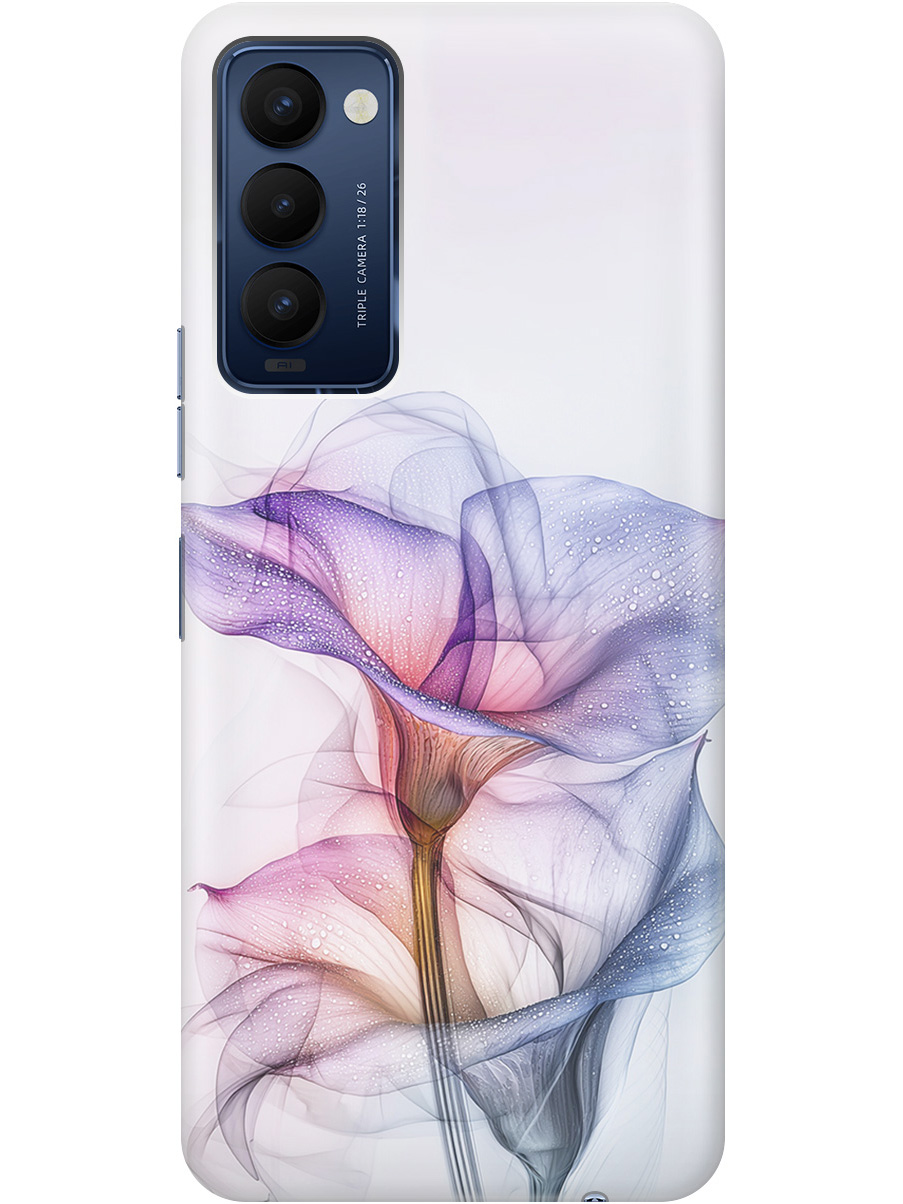 

Силиконовый чехол на Tecno Camon 18 / 18P с принтом "Прозрачные калы", Прозрачный;белый;серый;фиолетовый, 741735921