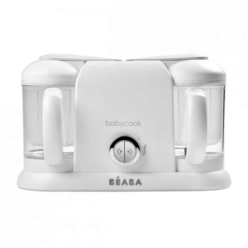 фото Блендер-пароварка beaba babycook duo white/silver