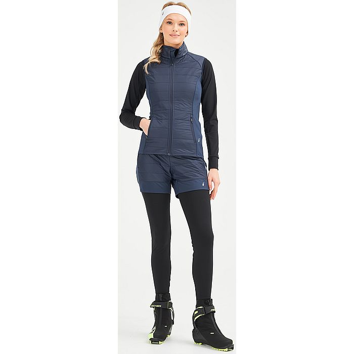 Утепленный жилет женский BIVIUM Комфорт синий S