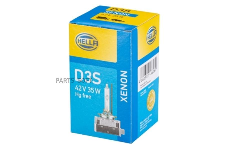 

Лампа Hella Ксеноновая D3S Pk32D-5 35W Hella Pagid/Behr 8Gs009028311