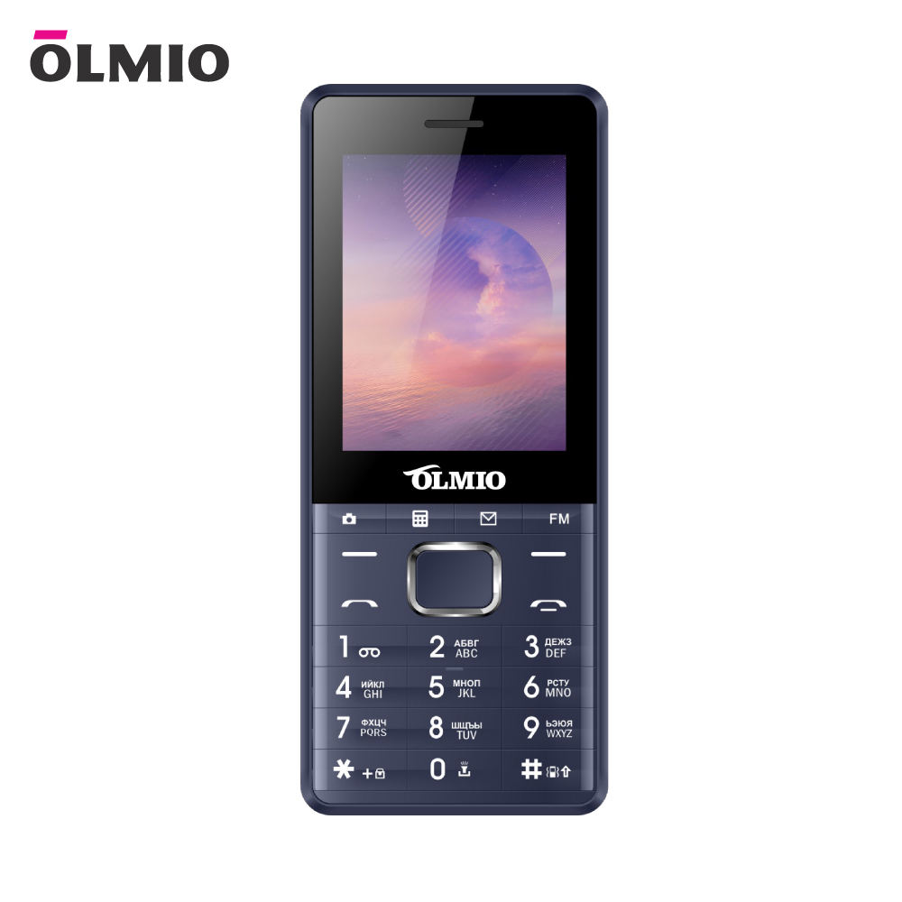 

Мобильный телефон A25 Olmio Blue/Red, A25