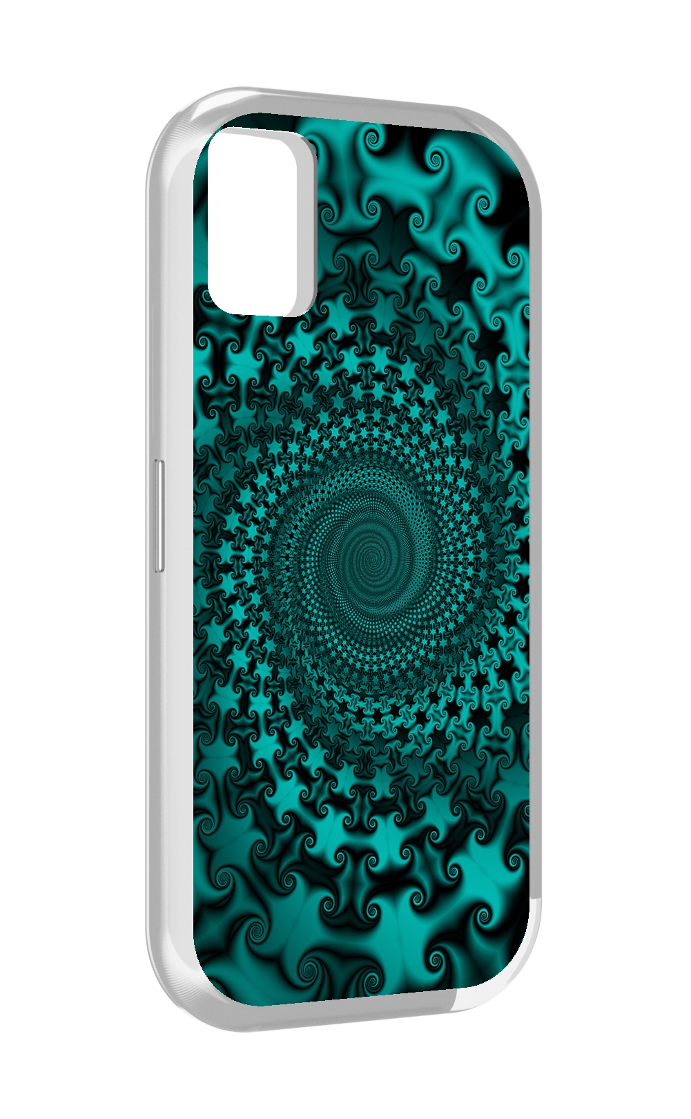 

Чехол MyPads зеленый-гипноз для UMIDIGI A11, Прозрачный, Tocco