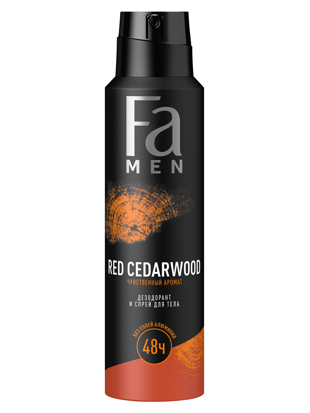 фото Дезодорант-спрей fа men део red cedarwood мужской 150 мл fa