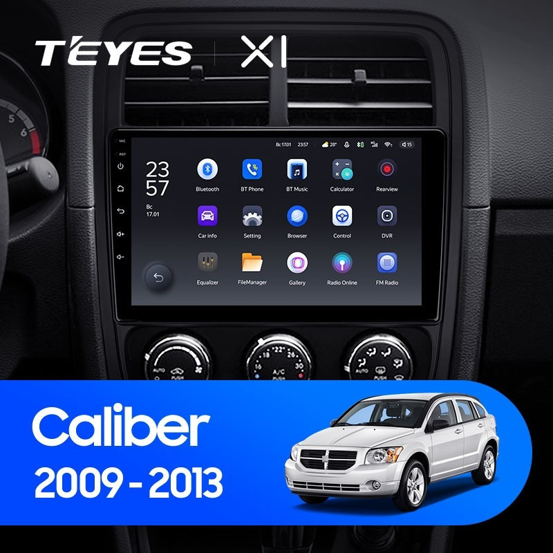 Штатная магнитола Teyes X1 4G 232 Dodge Caliber PM 2009-2013 2950000₽