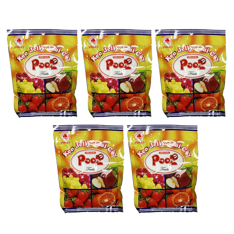 

Конфеты желейные Pooz ассорти (5 шт. по 100 г)