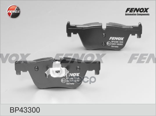 

Колодки Задние Bmw 1 F20 1.6-2.0d, 11- Bp43300 FENOX арт. BP43300