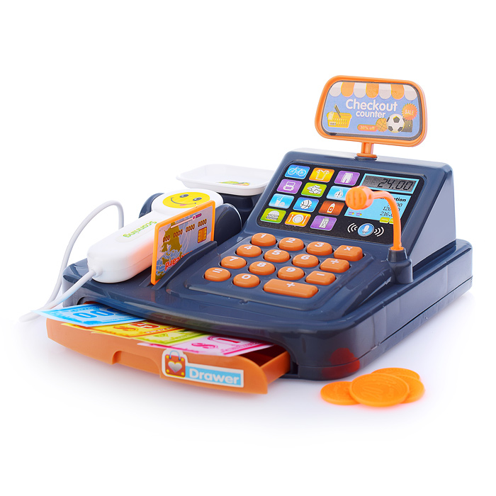 

Игровой набор 888-18 Касса, Синий