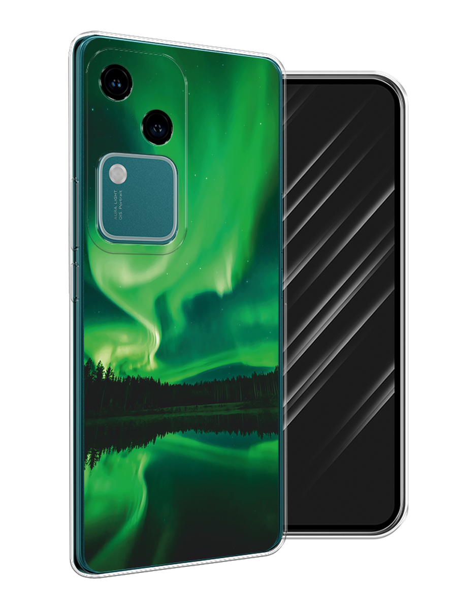 

Чехол Awog на Vivo V30/S18 "Ночные пейзажи 7", Зеленый;черный, 2610250-1