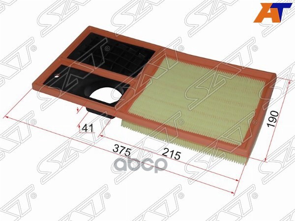 

Фильтр Воздушный Volkswagen Polo 10-/Skoda Octavia 04-/Seat Altea 06- Sat арт. ST-03612962