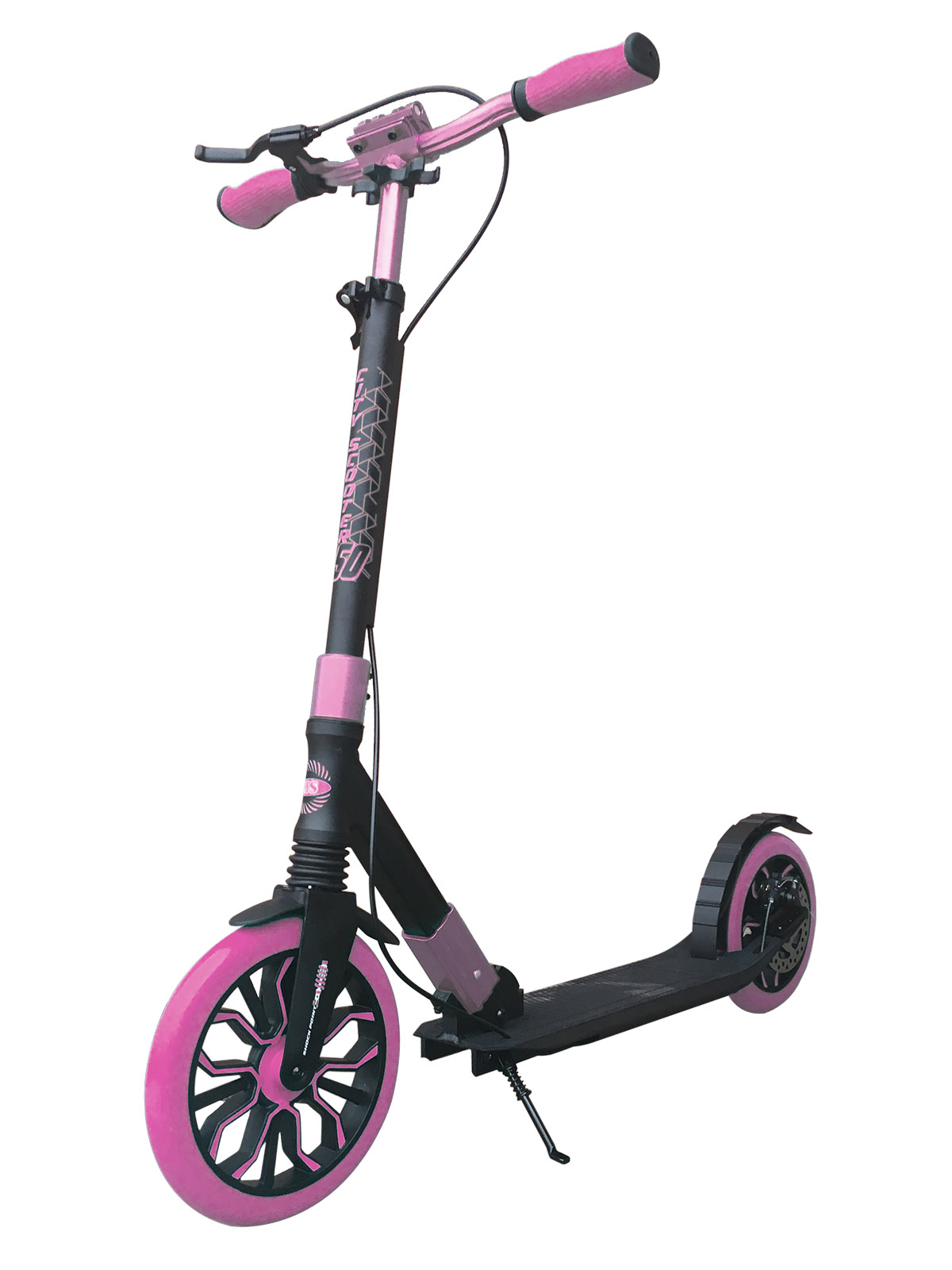 фото Городской самокат sportsbaby city scooter ms-255d розовый
