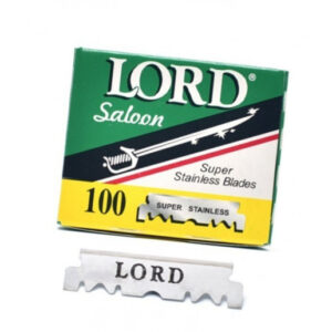 фото Сменные лезвия для бритья половинки lord saloon super stainless single edge blades 100 шт