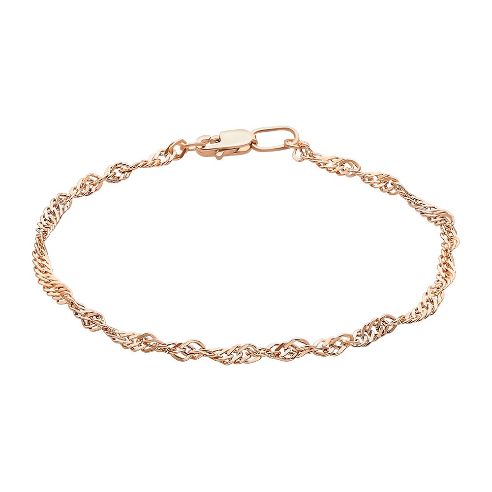 

Браслет из красного золота, р.  585Gold 505007275, 505007275