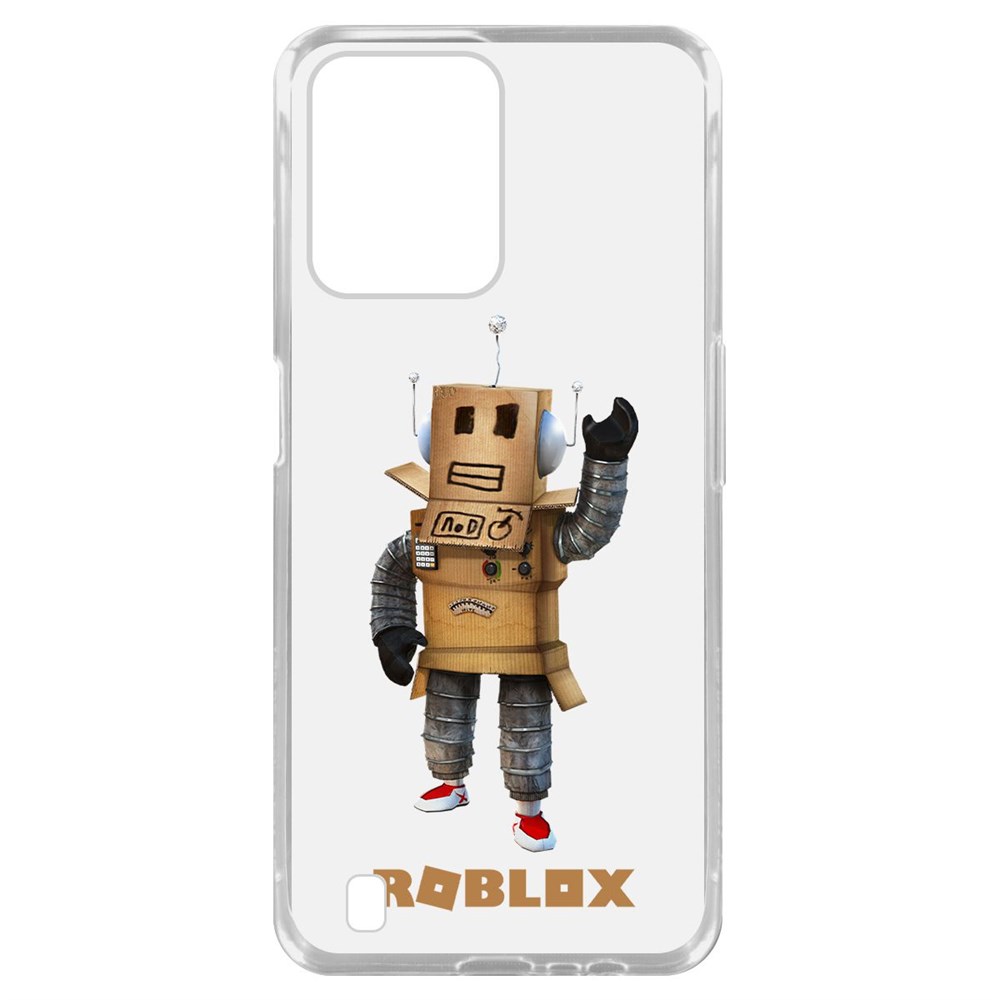 

Чехол-накладка Roblox-Мистер Робот для Realme C31, Прозрачный