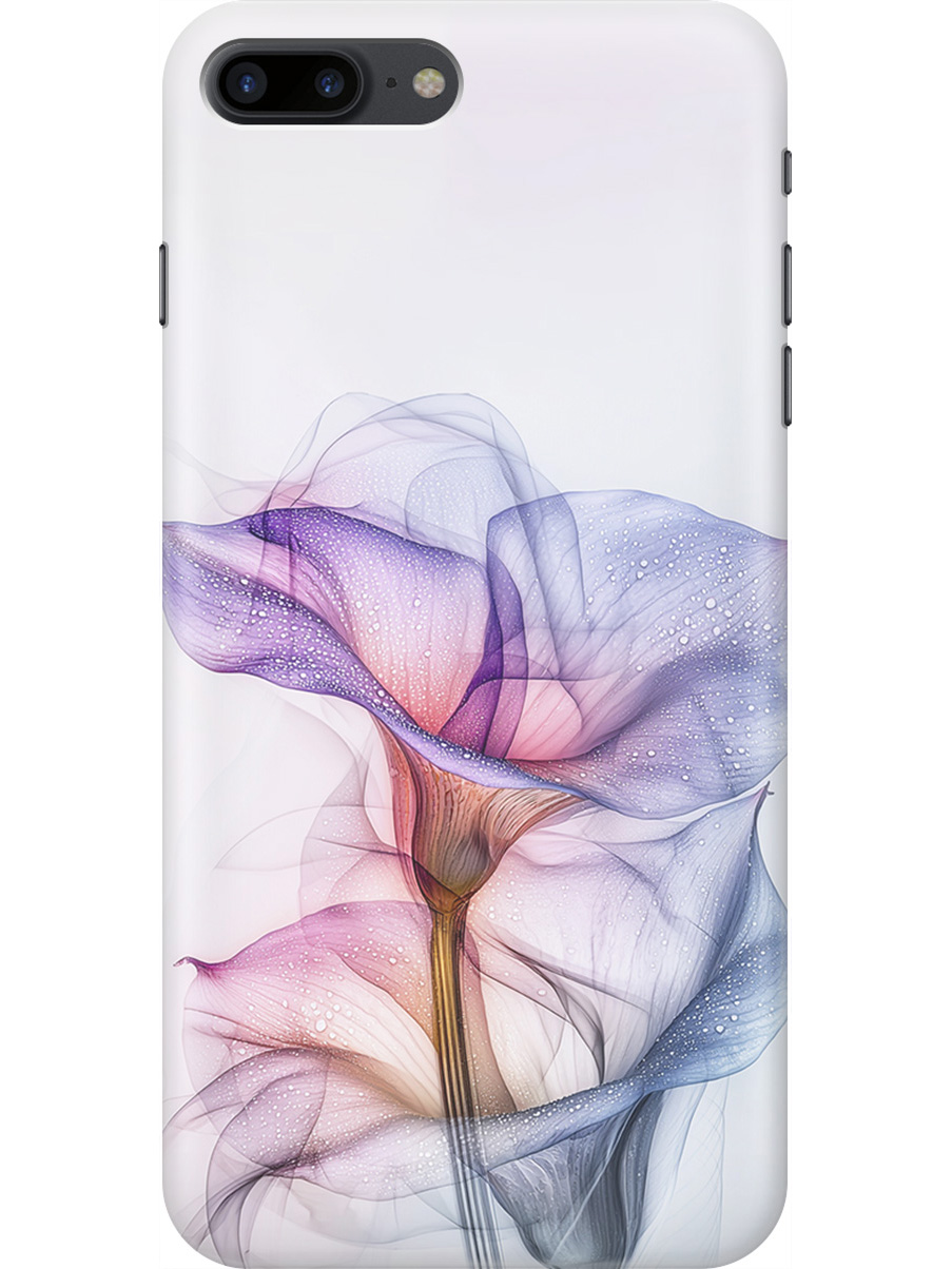 

Силиконовый чехол на Apple iPhone 8 Plus / 7 Plus с принтом "Прозрачные калы", Прозрачный;белый;серый;фиолетовый, 712479421