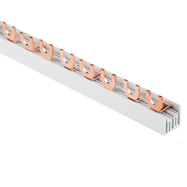 фото Шина ekf proxima соединительная типа fork для 3-ф нагр. 63а 54 мод. fork-03-63