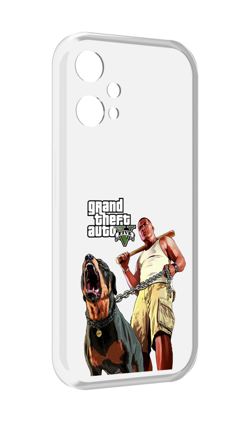 

Чехол MyPads GTA грозная собака для OnePlus Nord CE 2 Lite 5G, Прозрачный, Tocco