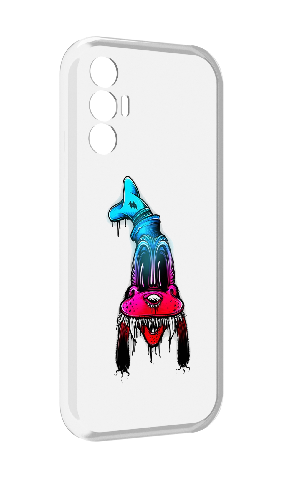 

Чехол MyPads Гуффи для Tecno Pova 3, Прозрачный, Tocco
