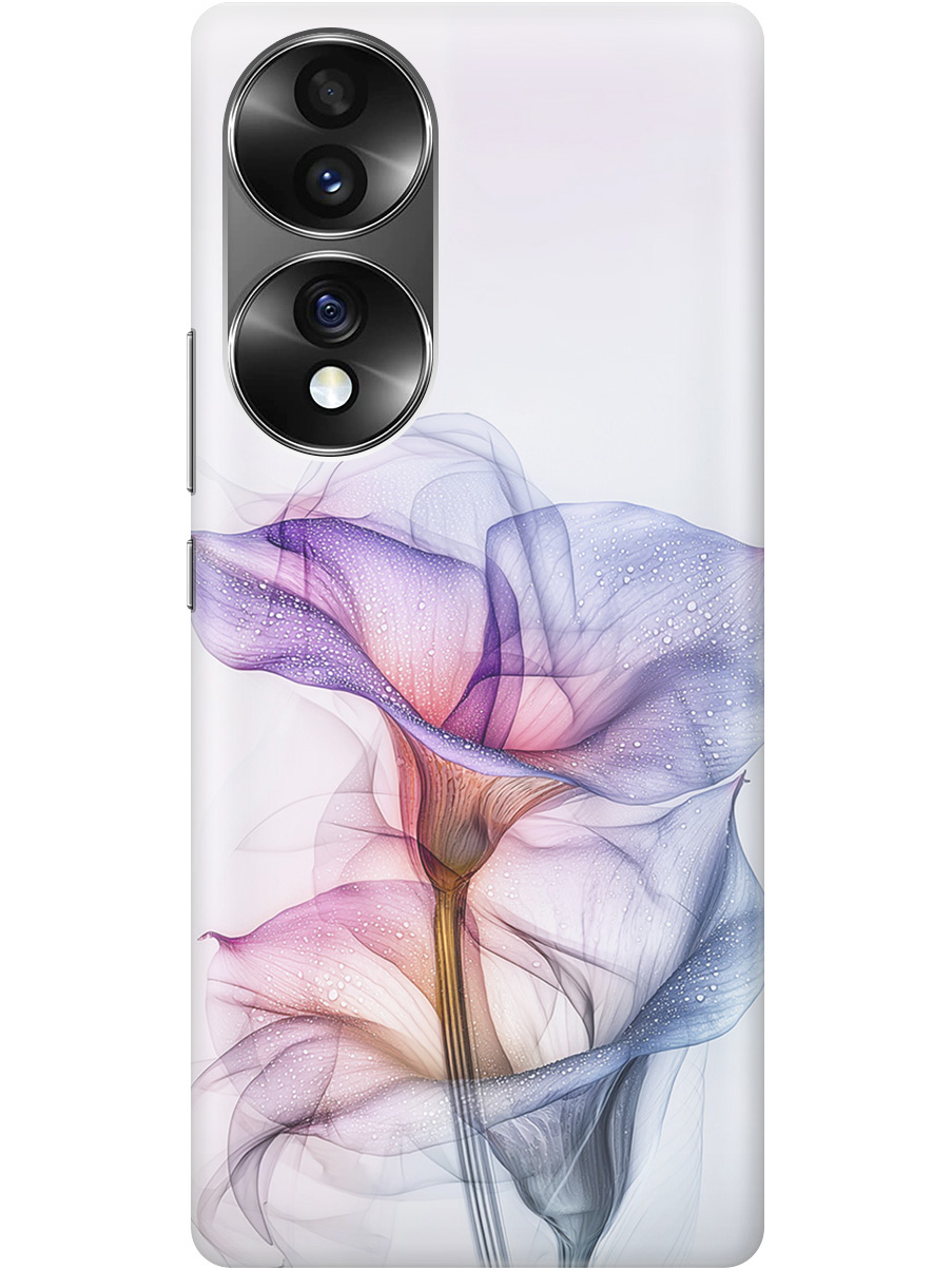 

Силиконовый чехол на Honor 70 с принтом "Прозрачные калы", Прозрачный;белый;серый;фиолетовый, 740189221