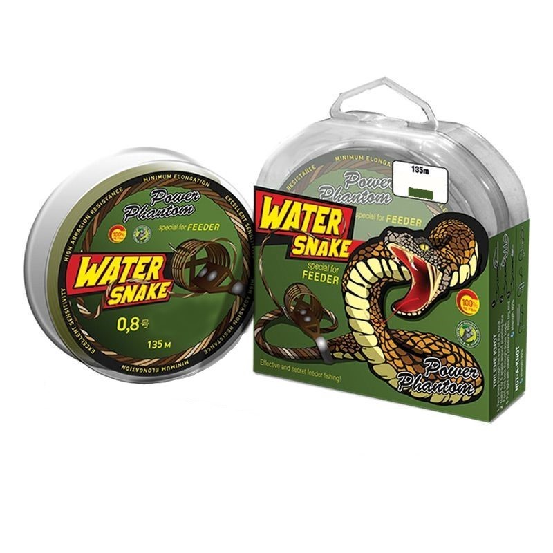 

Шнур Power Phantom WaterSnake PE 135 m camo-green (0.10 mm/ 6.4 kg), Зеленый