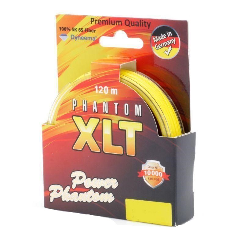 

Шнур Power Phantom XLT 4х,120m,желтый (40.9кг. / 0.40 мм. / 120м.)