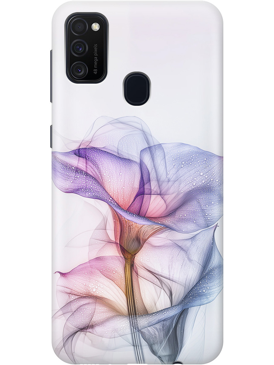 

Силиконовый чехол на Samsung Galaxy M21/M30s с принтом "Прозрачные калы", Прозрачный;белый;серый;фиолетовый, 723067621