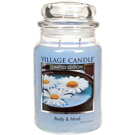 фото Ароматическая свеча village candle "body & mind", большая