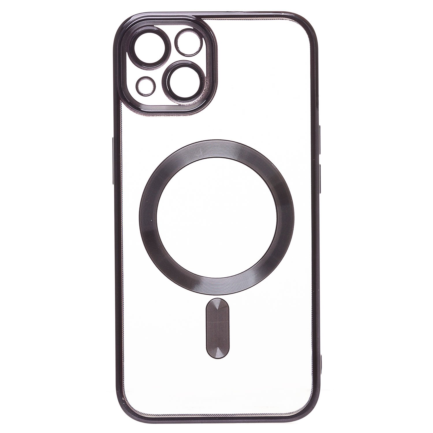 

Чехол iPhone 13 силиконовый MagSafe №3 <черный>, iPhone 13